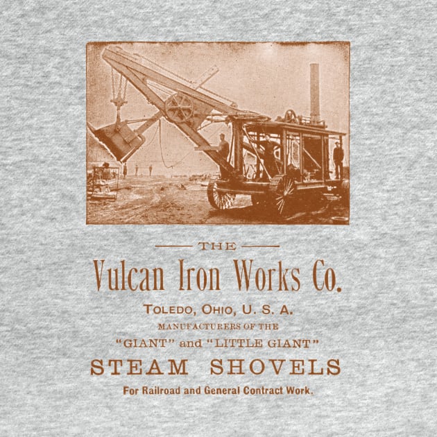 1890 Vulcan Iron Works of Toledo by historicimage